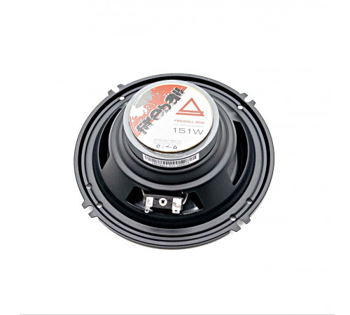 2-полосная коаксиальная акустика AURA 6,5" (16,5 см) 81/151w, 55Hz - 20kHz, 91db, 52мм FIREBALL-652