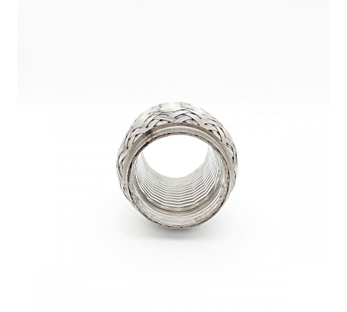 Гофра выпускная 63mm*100mm из нержавеющей стали