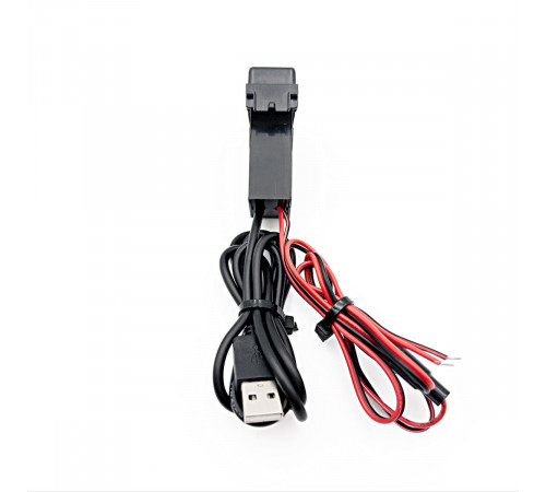 USB разъем в штатную заглушку NISSAN / 2 порта з/у+аудио 17-106
