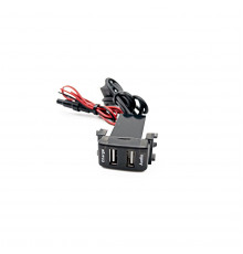 USB разъем в штатную заглушку NISSAN / 2 порта з/у+аудио 17-106
